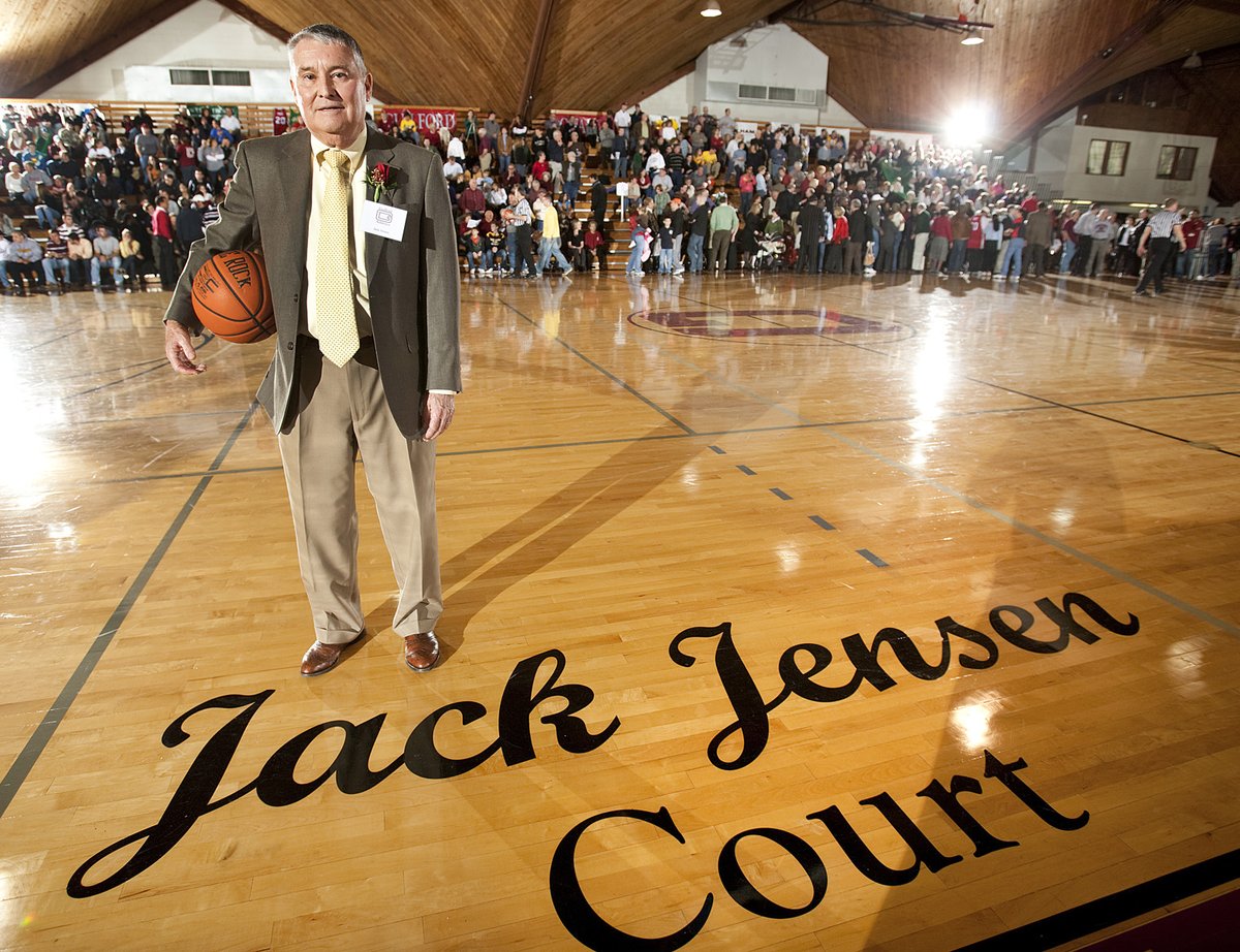 goquakers's tweet image. It's been 10 years since Guilford lost legendary coach, teacher, &amp;amp; mentor Jack Jensen. Jensen coached 4 national championship teams (1 basketball, 3 men's golf) at Guilford &amp;amp; was inducted into many halls of fame. We miss you, coach. Our thoughts remain with the Jensen family.