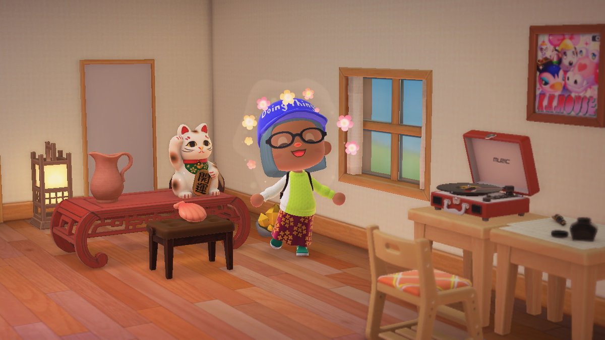 Outfit change <a href="/palomawool/">palomawool</a> inspired sweater + new market skirt :) #AnimalCrossing #ACNH #NintendoSwitch