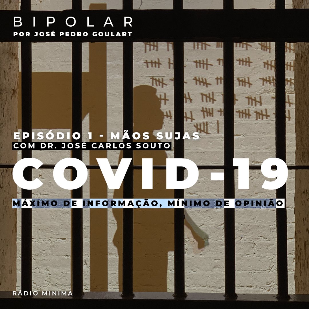 Máximo de informação, mínimo de opinião.
Uma série investigativa e propositiva do Bipolar sobre as causas e as consequências de uma guerra de todos: Episódio 1 - Mãos Sujas, <a href="/ZPgoulart/">José Pedro Goulart</a>  entrevista o Dr. José Carlos Souto. Ouça em mfn.bz/OM8m