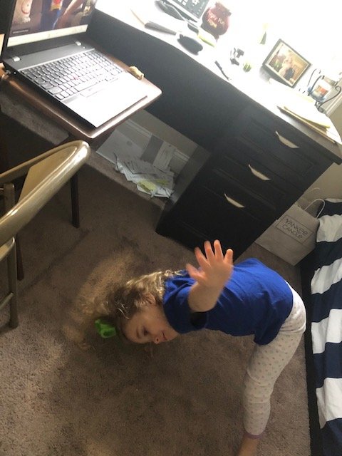 Setting new goals for your exercise routine? Natick Preschoolers are maintaining their yoga and mindfulness skills even in our virtual environment. <a href="/natickps/">Natick Public Schools</a>