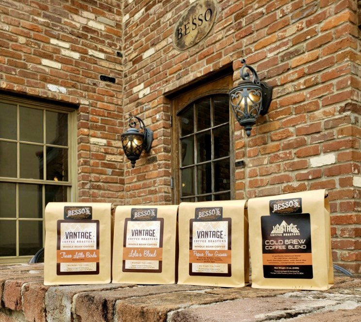 bessoscoffee's tweet image. Visit facebook.com/BessosCoffee for a give-away Monday evening, March 30! #SocialDistancing #BeforeWeOpen ☕️ ☕️ ☕️