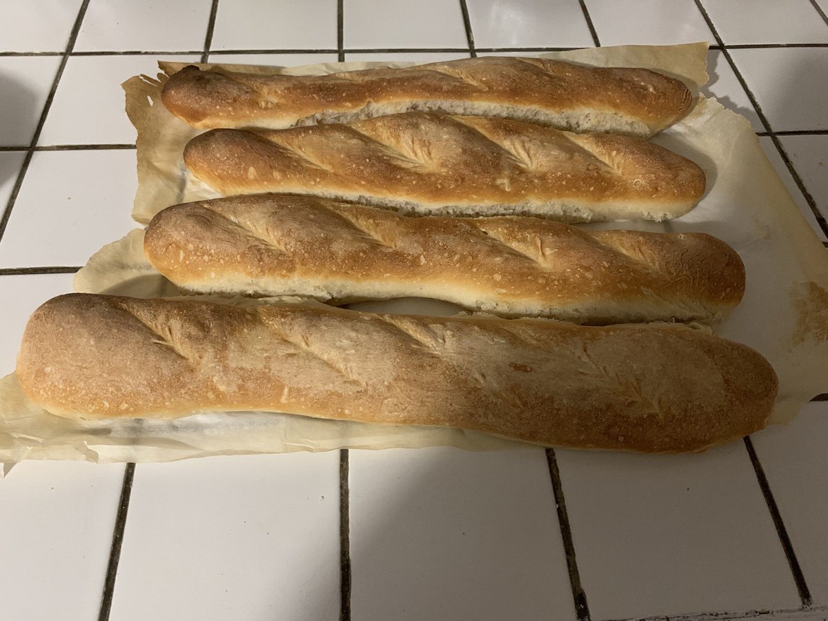 Homemade French Baguette 🥖 Stay Safe #StayAtHome