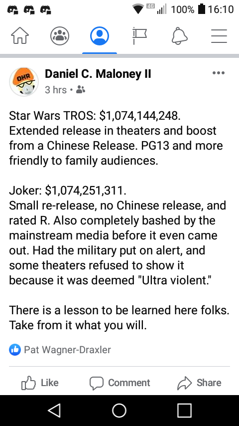 OrngeHatRevived's tweet photo. Thanks to @OdinsMovieBlog for the totals. But yes there is a lesson to be learned. https://t.co/LHC2tH8CQJ