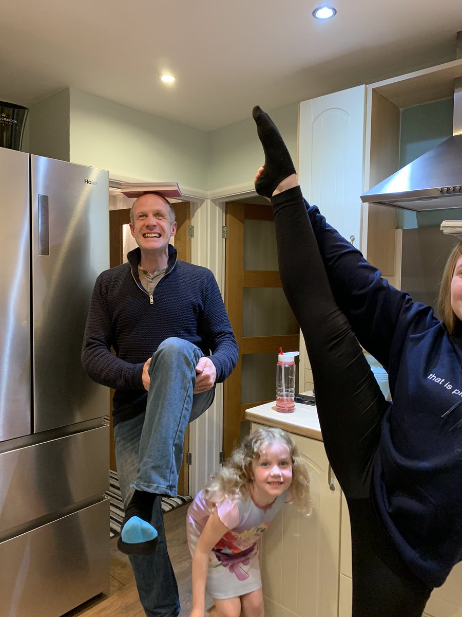 emmacarr999's tweet photo. Saturday night challenge.... #bookbalance https://t.co/ptuIdqRk6Z