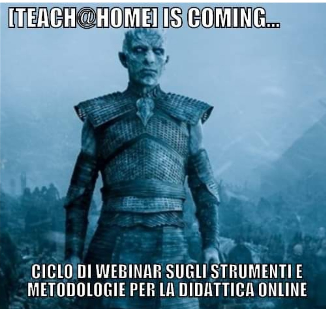 EduopenNetwork's tweet photo. [TEACH@HOME] Un ciclo di webinar per districarsi nelle pratiche della didattica online e a distanza dal Centro Edunova di UNIMORE.
Programma e registrazione (obbligatoria e gratuira) al seguente link: https://t.co/7EbV3J5ZDp https://t.co/g37VgcvEUU