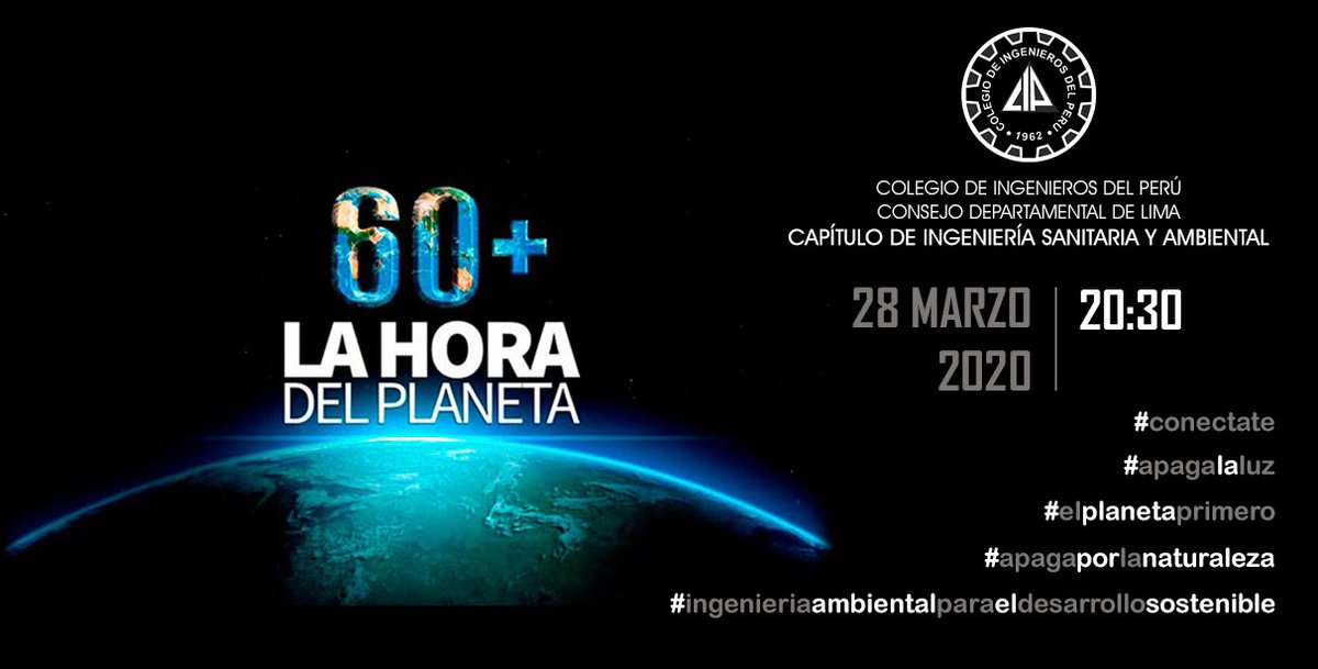 ciptvpe's tweet photo. El planeta respira mejor en estos días.  Hoy podemos unirnos a la hora del planeta😃 https://t.co/1xJoEx8sY9