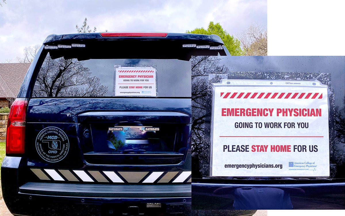 ACEPNation's tweet photo. Have you downloaded your sign? #StayHomeSaveLives #KeepERDocsSafe #FlattentheCurve
Download your sign today at https://t.co/9TZDmXD71R https://t.co/1LAFLxcebw