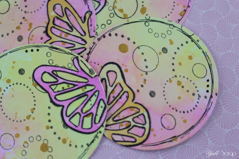 YaleScrap's tweet photo. Histoire de...: Série d'ATCoins {Butterflies color} https://t.co/oPQpqaVBg3 https://t.co/TH1QSAZGUy