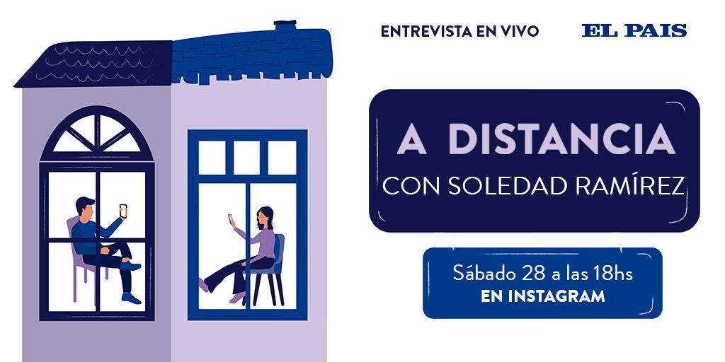 ¡¡HOY!! 𝘈 𝘥𝘪𝘴𝘵𝘢𝘯𝘤𝘪𝘢 con <a href="/soledadra/">Sole Ramírez</a> de <a href="/MalaTuyaBanda/">Mala Tuya</a> 🎤

Entrevista 𝗲𝗻 𝘃𝗶𝘃𝗼, a las 18 horas de la mano de 
<a href="/rosaliasouza_/">Rosalía Souza</a>

Seguinos en instagram.com/elpaisuy

#CoronavirusEnUruguay 
#QuedateEnCasa 🤳📡