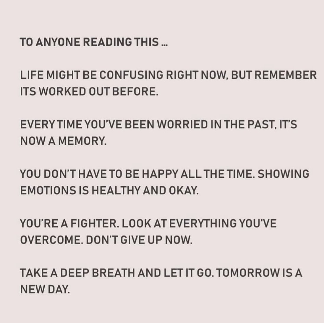 Jprz1321's tweet photo. To anyone going through a tough time recently https://t.co/lEztAadufb