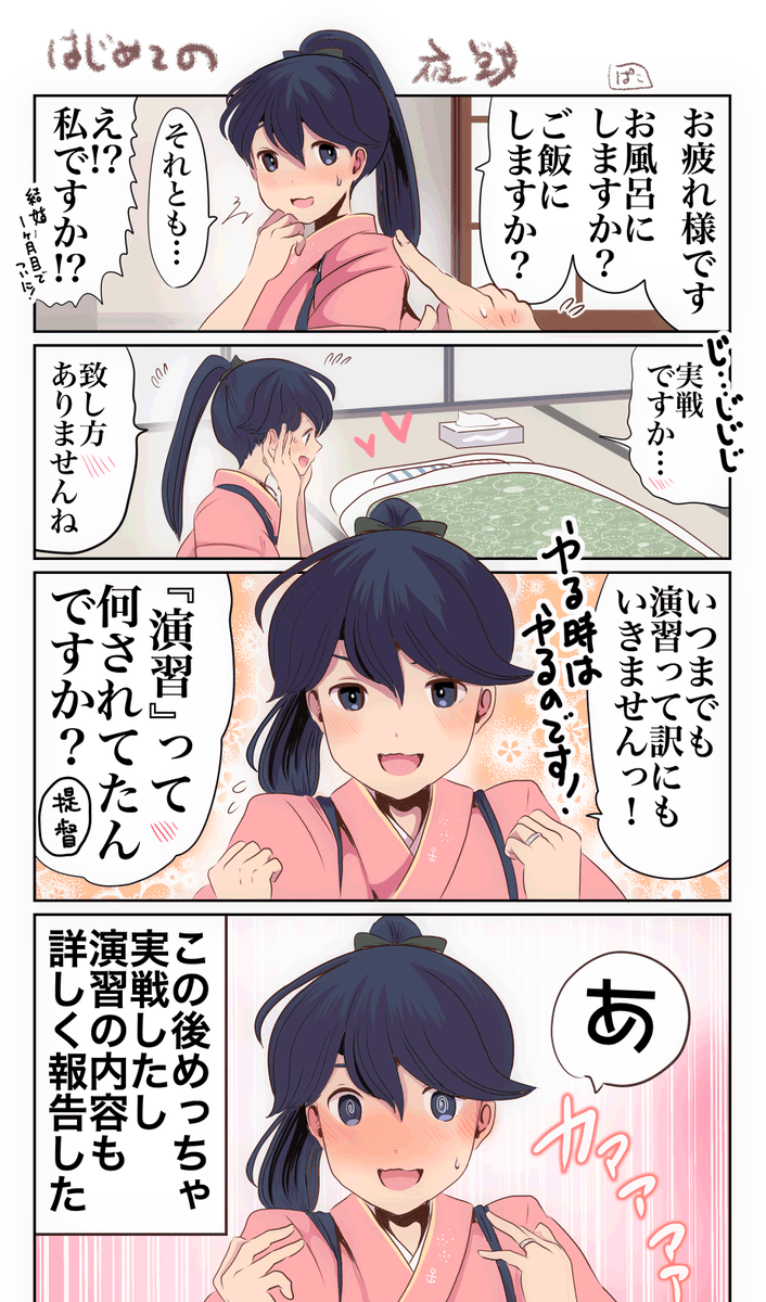 [ぱこ] 初次夜戰