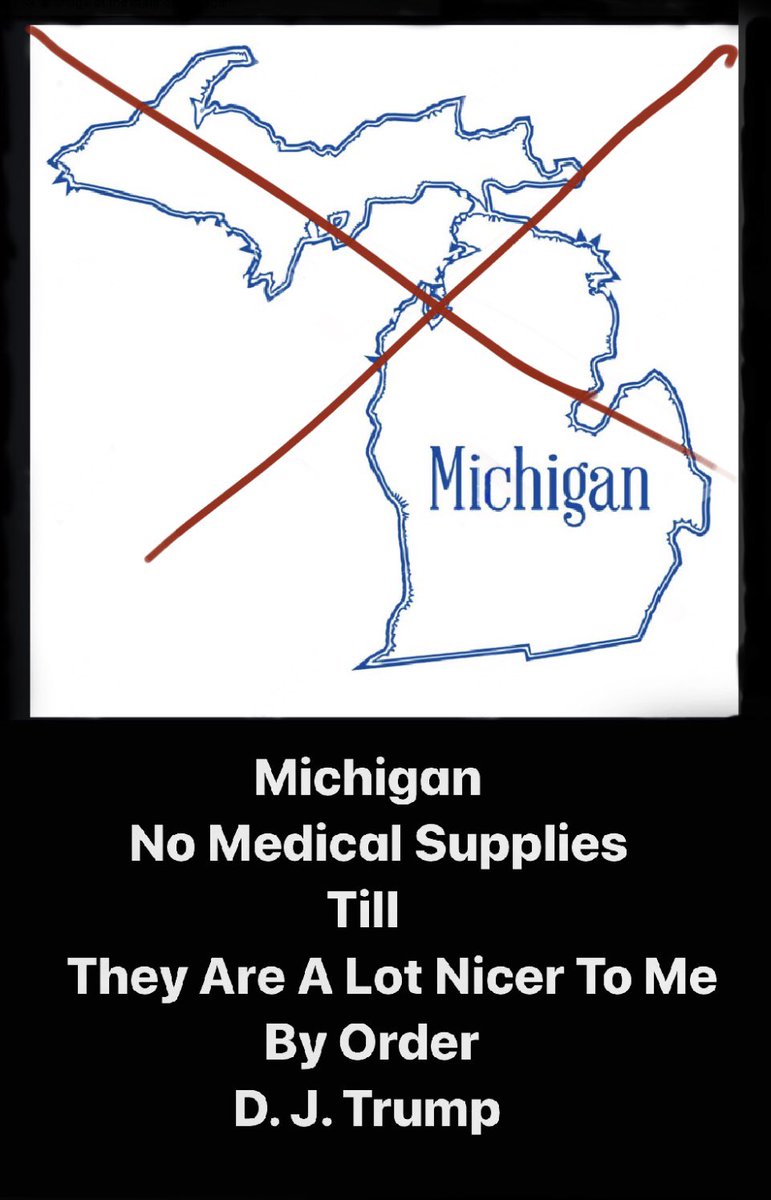 DanielDanny4755's tweet photo. @JoeBiden @KathyLLogan Joe, All this restricting #MedicalSupplies to certain areas certain
Governors who #Trump deems “ They’ve not been nice t him “
Sounds a bit like his #PerfectLetter
Is this just another one of #Donnys #QuidProCOVID19 https://t.co/RVqMZDaEEO