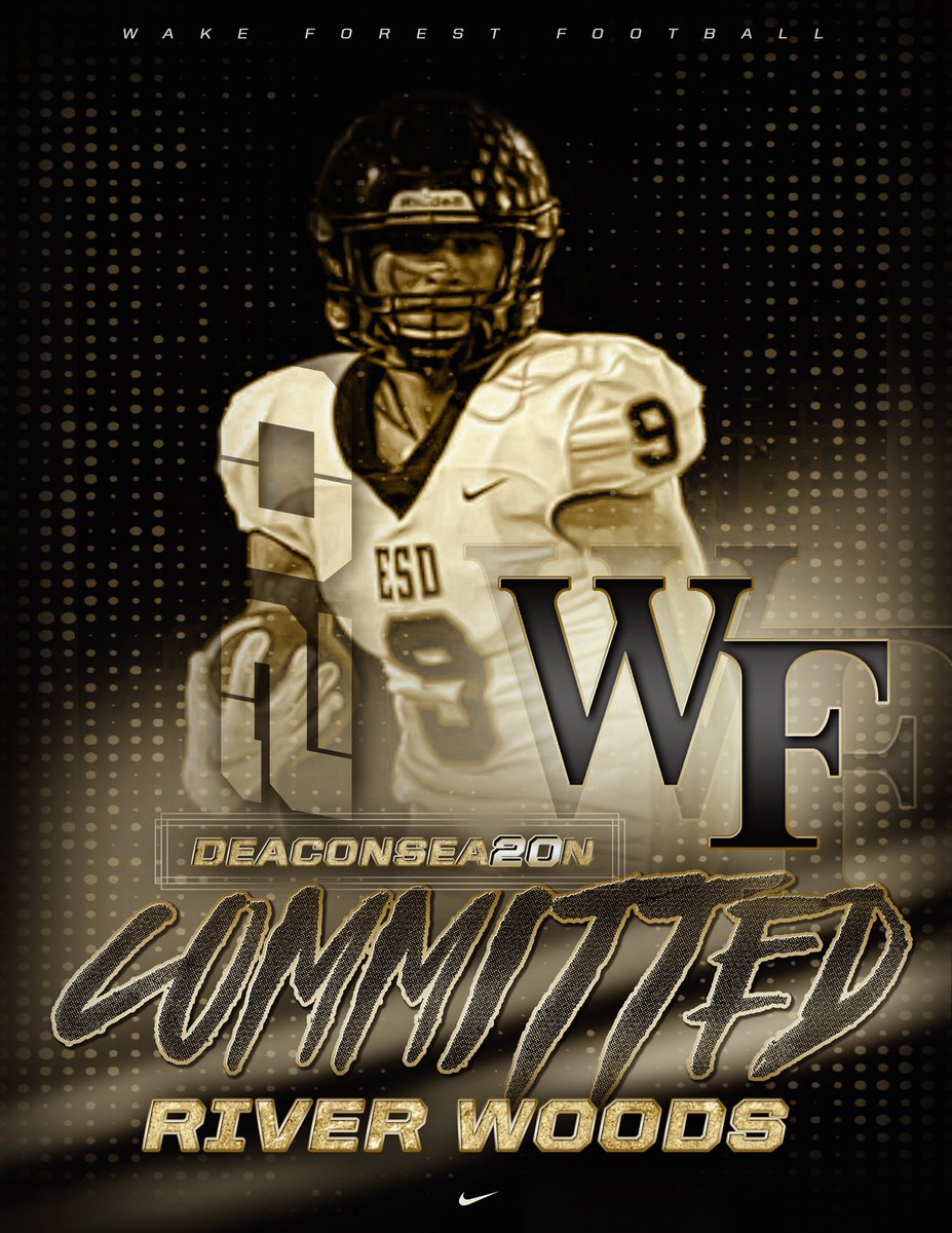 RWilliamsPTF's tweet photo. Congrats to ESD ’20 DB/WR, River Woods! #ESDFootball #represent https://t.co/sZVnlajHDi