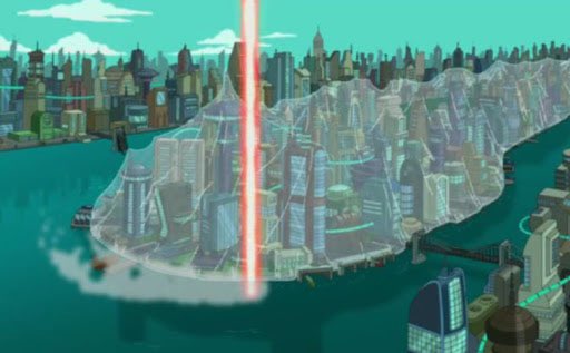 theJayAquino's tweet photo. Recently rewatched the #Futurama episode โCold Warriorsโ. The living fossil Phillip J. Fry reintroduces the common cold (which died out in the 25th century) to the people of the 31st century, and he causes a crisis and quarantine in New York. Well worth a rewatch! #StuffToWatch https://t.co/wzEUZ84DFD