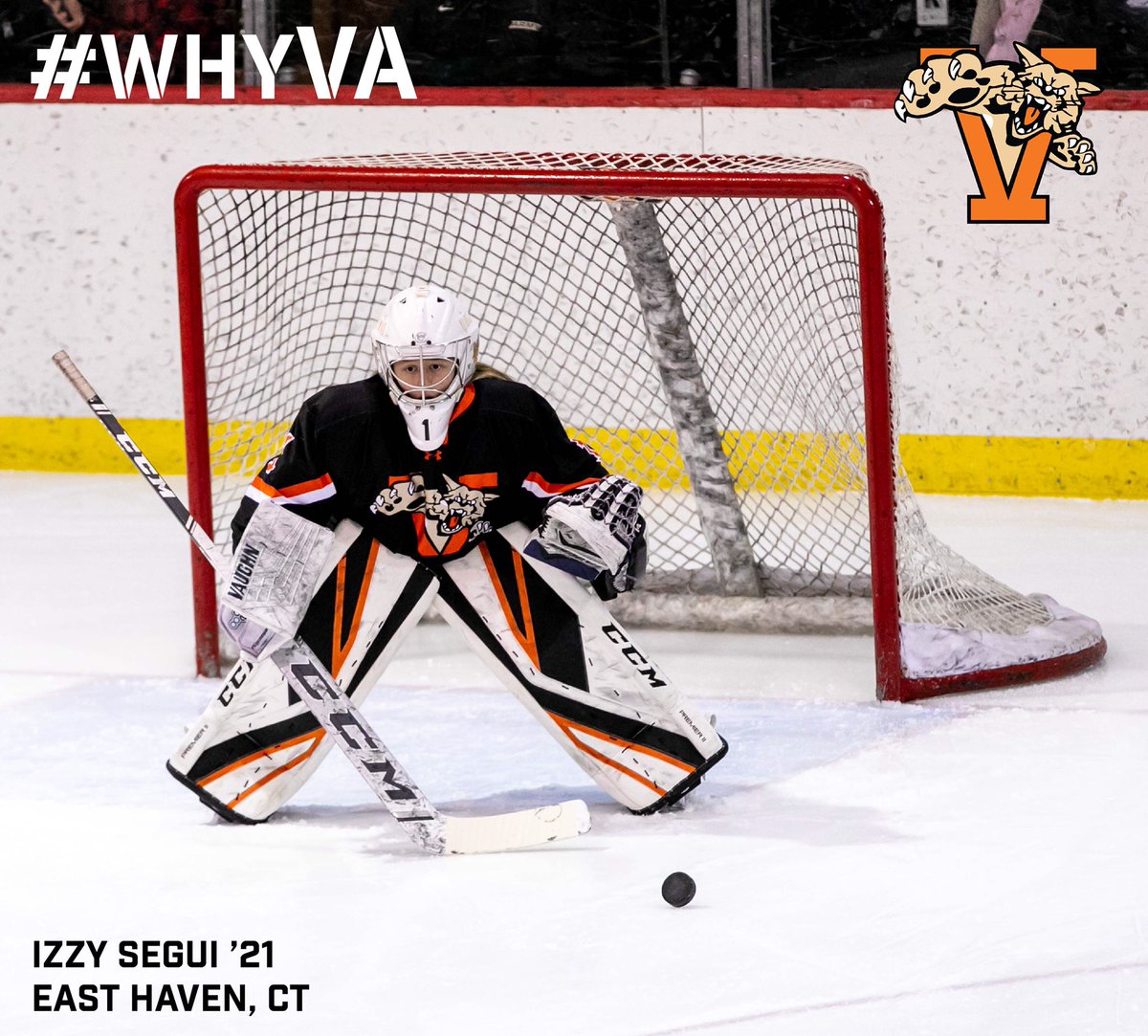 va_hockey's tweet image. Izzy Segui ‘21 - East Haven, CT: “I choose VA because when I toured it felt like a place that I could call home, the community wasso welcoming to everyone. The students and faculty pride themselves on creating a strong community and I am glad that I am apart of it.” #whyVA