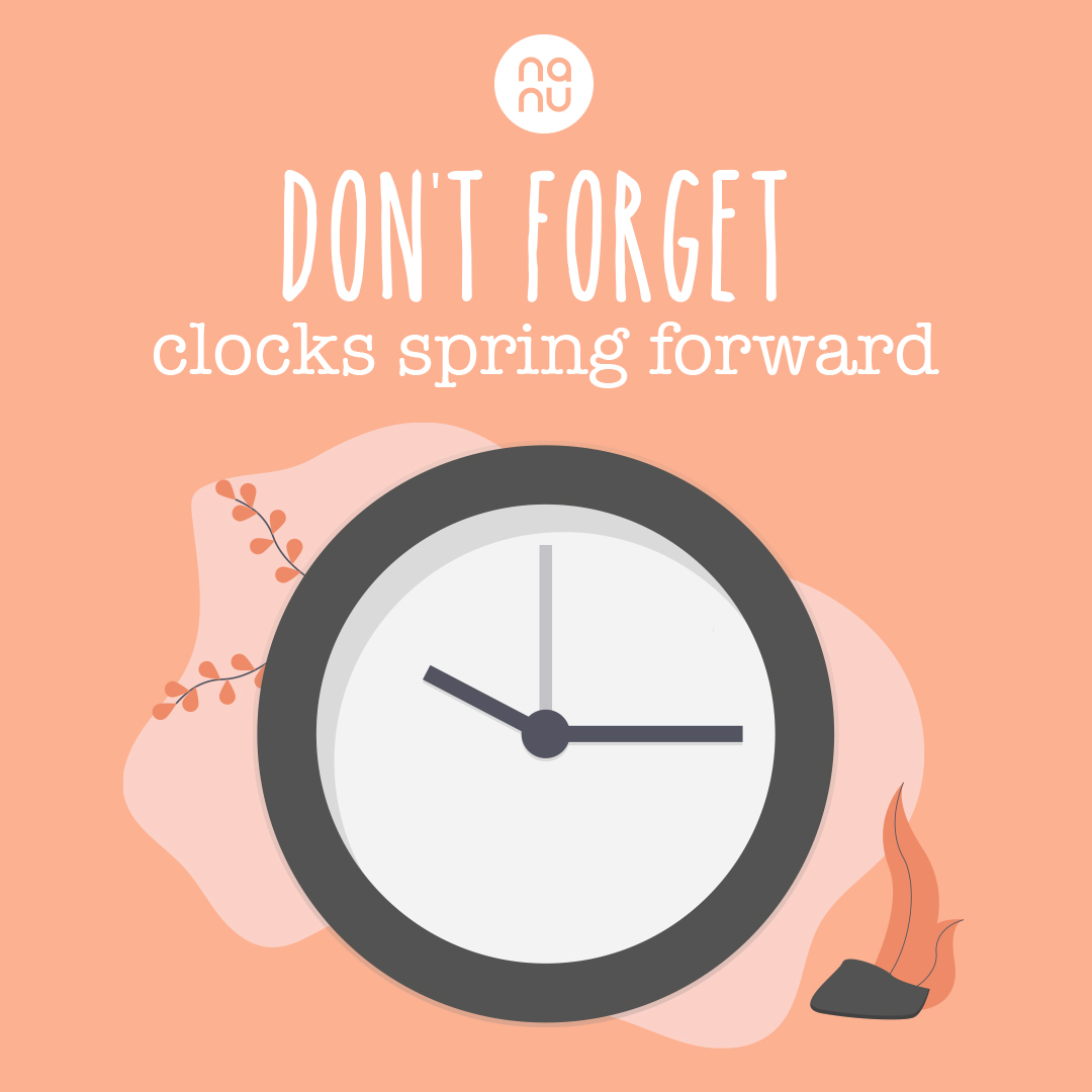 Remember! The #clocks go forward tonight / tomorrow morning at 1am, by one hour! 😀

Though, this does mean one less hour in #bed, it also means brighter, warmer evenings are on the #horizon!

Sweet Dreams! 😴

#Sunday #SundayFunday #Weekend #ClocksForward #nanu #PerfectSleep