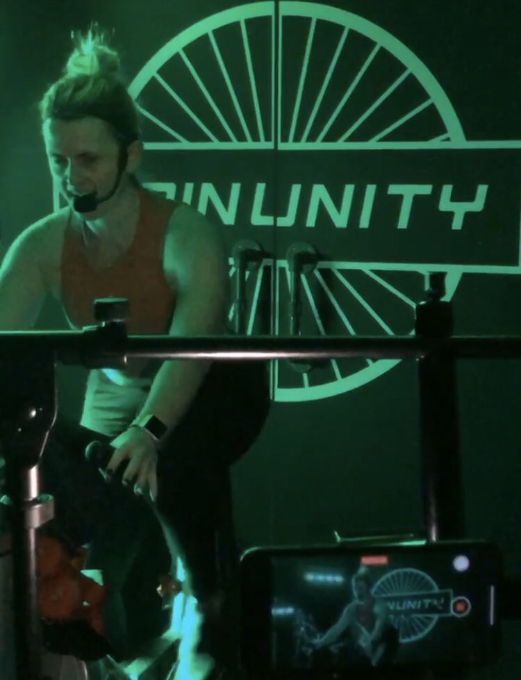 Ride with us at home! #spinunityathome DM us your email #iamyegfit #spinunity <a href="/paigegoueffic/">PG</a>
