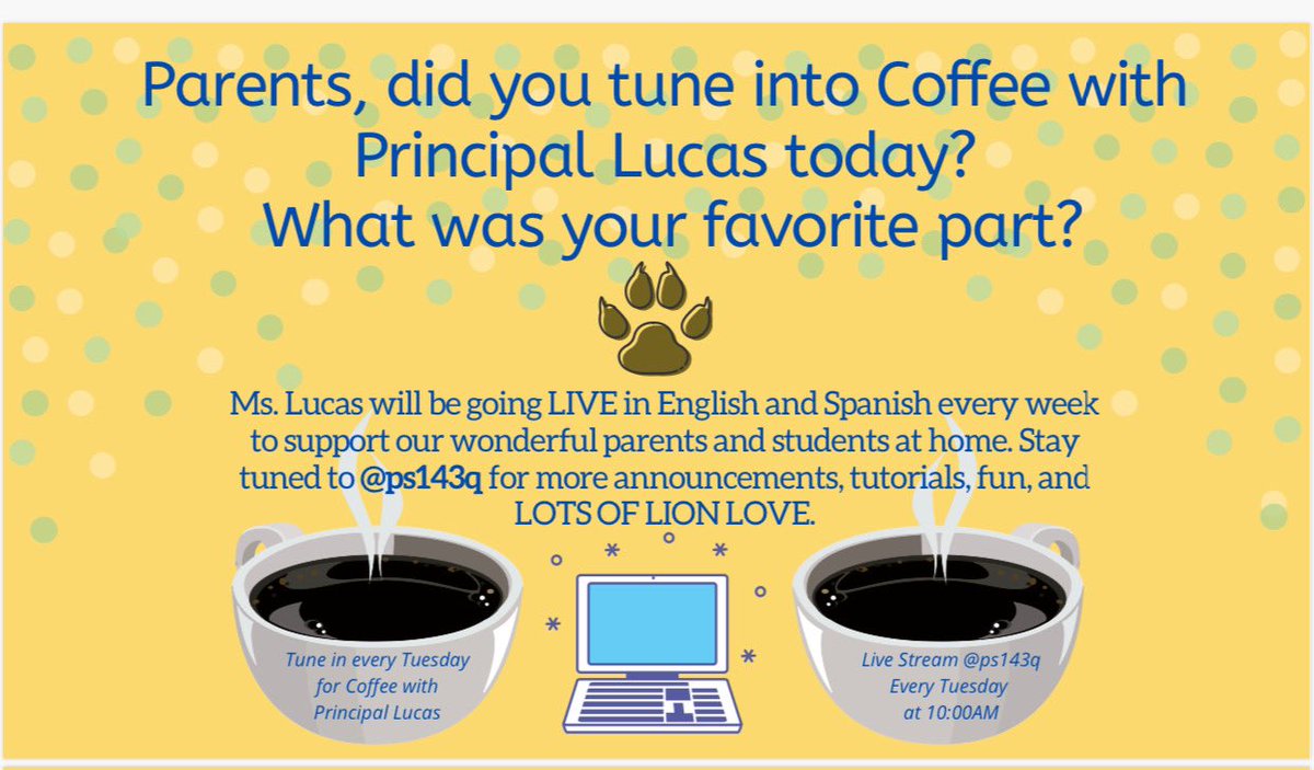 Justine Lucas, Proud Principal tweet media