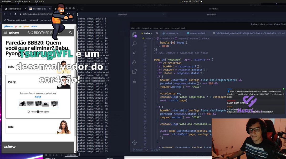 Jullyrock18092's tweet image. GENTE, divulga tb que eles estão contando com a ajuda de robôs nas votações. Vamos precisar dar o sangue!

É só entrar na #BBBot que eles falam sobre isso abertamente.

E juraram que os robôs eram do Pyong 🤦🏻‍♀️