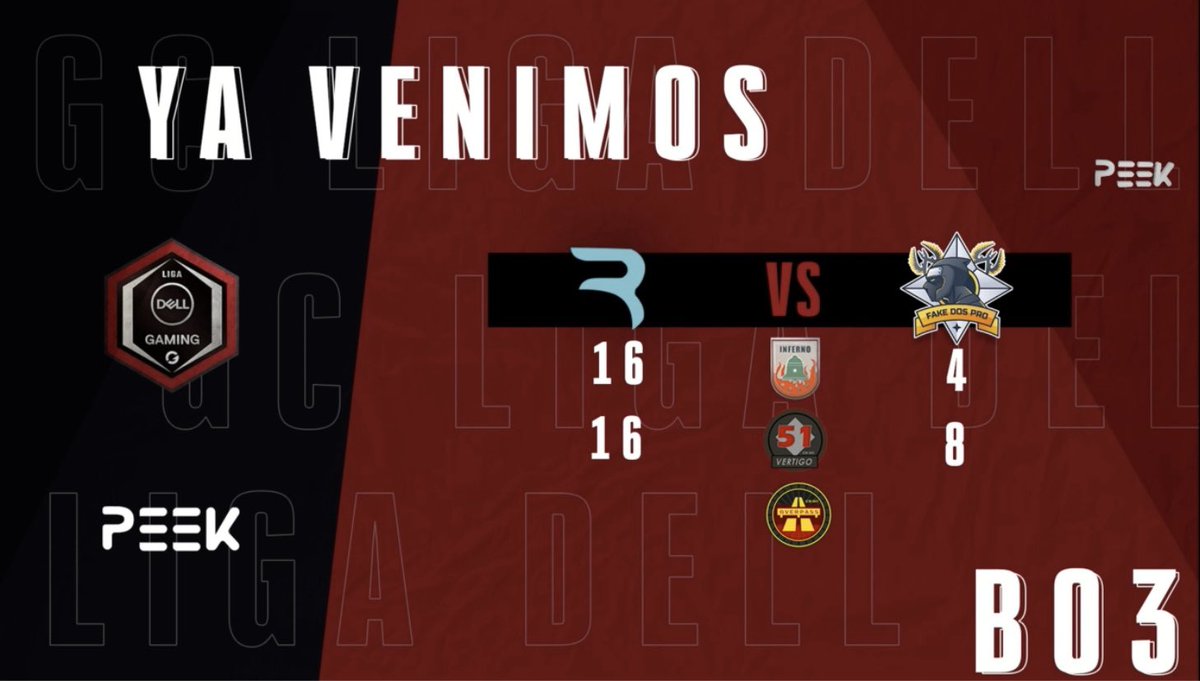 GamersClubCSes's tweet photo. #LigaDellGaming | Lower Bracket
¡Mapa y victoria para @RysixGG! 🇦🇷 El conjunto argentino superó 2-0 (16-4; 16-8) a #FakeDosPro 🇧🇷 y ahora aguarda por el ganador entre @NeverestEsports y @teamfearow.
📺https://t.co/oTG9gDiqiw https://t.co/LDyp6y7QgR
