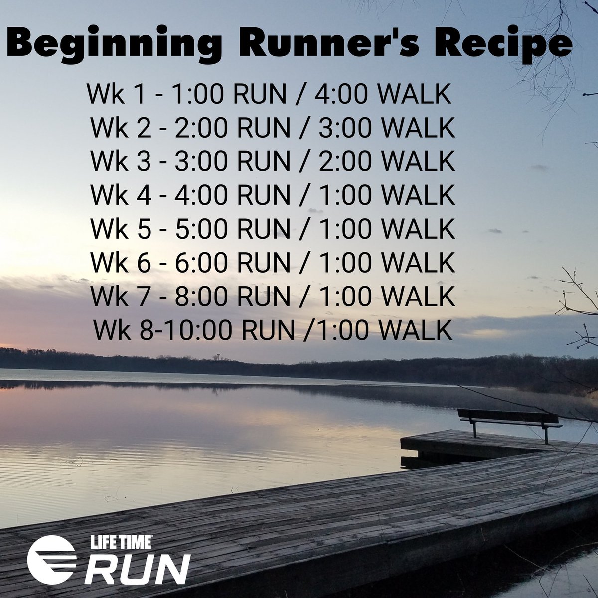 Life Time Run tweet media