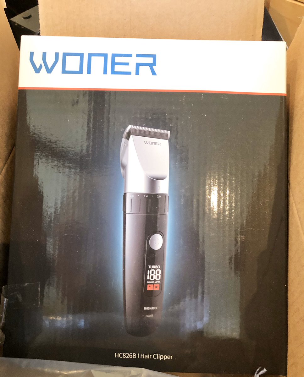 kenjbarnes1's tweet photo. I’ve had the same Sacramento barber for 33+ years, and even though I now live in San Diego, he gave me my last cut while in town earlier this month. I just sent Apple Cash as payment for a virtual cut, as I’m about to go at it with these clippers from Amazon. #SupportYourBarber https://t.co/sytnKSf5aC