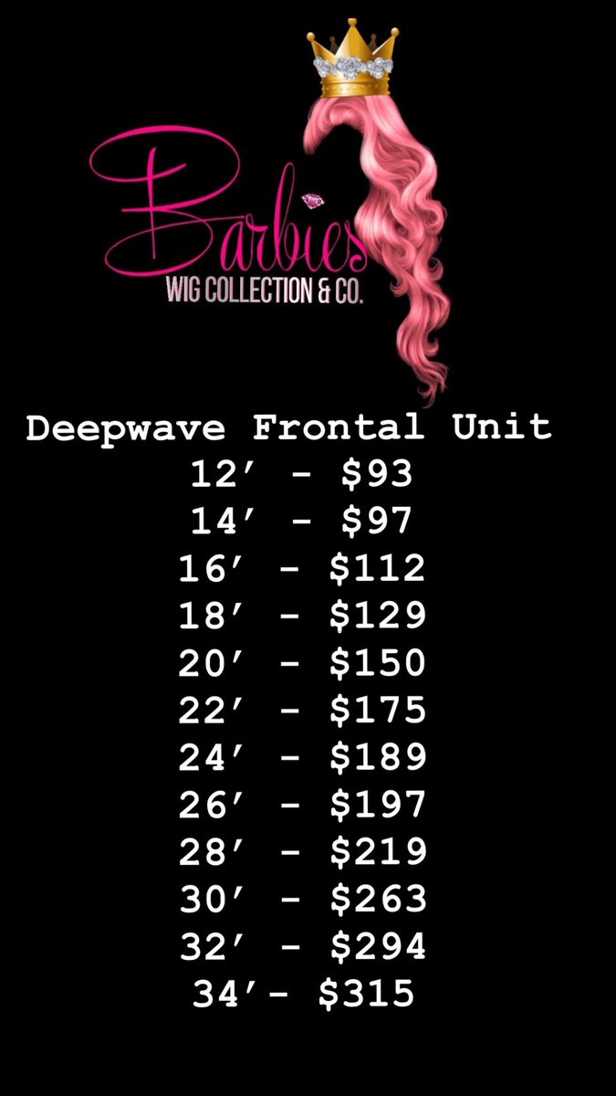 THEREALBRIANTE's tweet photo. ATTENTION LADIES🗣‼️ another blowout sale has taken place since y’all been asking🥰 This sale is strictly “ FRONTAL UNITS “ . It’ll be lasting for 3 DAYS ONLY🥵 iknow y’all fw them prices , Thanks in advance 💕💕💕 follow &amp; shop @barbieswigcollectionandco https://t.co/EYJ0O29RqS