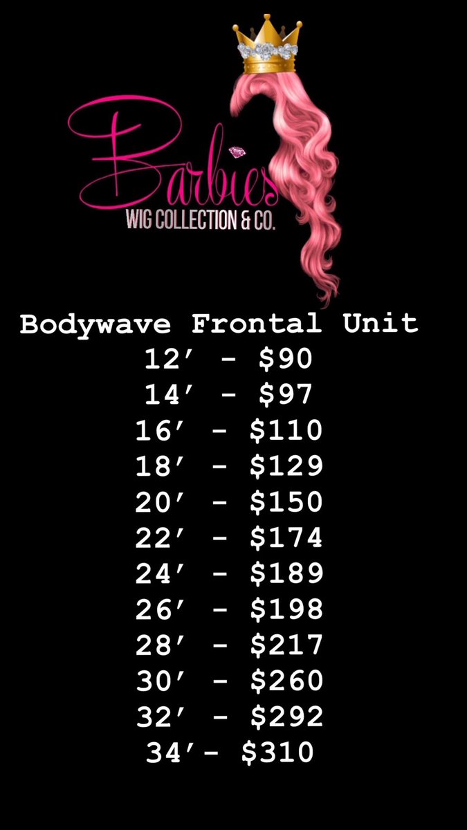 THEREALBRIANTE's tweet photo. ATTENTION LADIES🗣‼️ another blowout sale has taken place since y’all been asking🥰 This sale is strictly “ FRONTAL UNITS “ . It’ll be lasting for 3 DAYS ONLY🥵 iknow y’all fw them prices , Thanks in advance 💕💕💕 follow &amp; shop @barbieswigcollectionandco https://t.co/EYJ0O29RqS