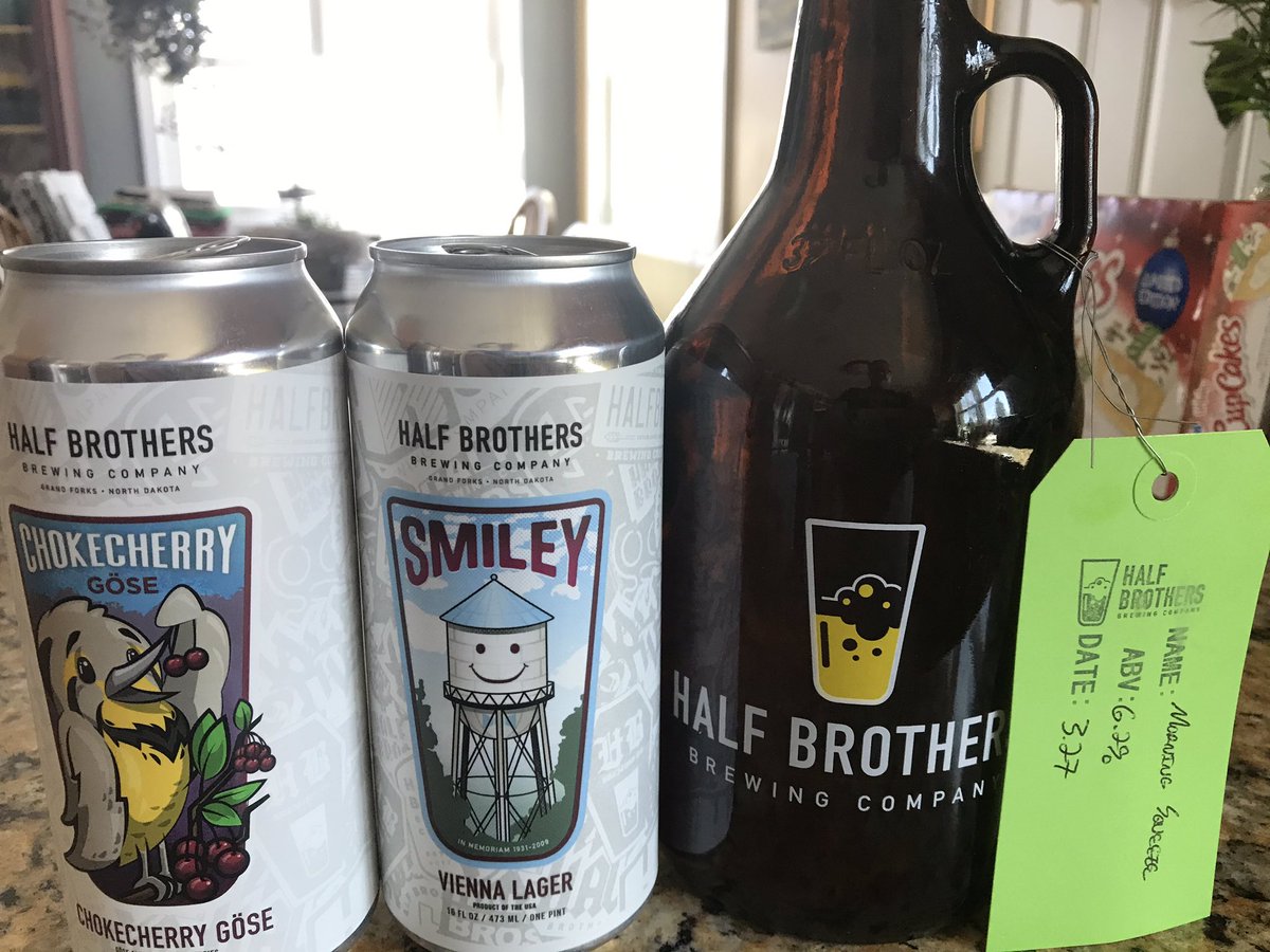 Neat!  <a href="/halfbrosbrewing/">HALF BROTHERS BEER</a>