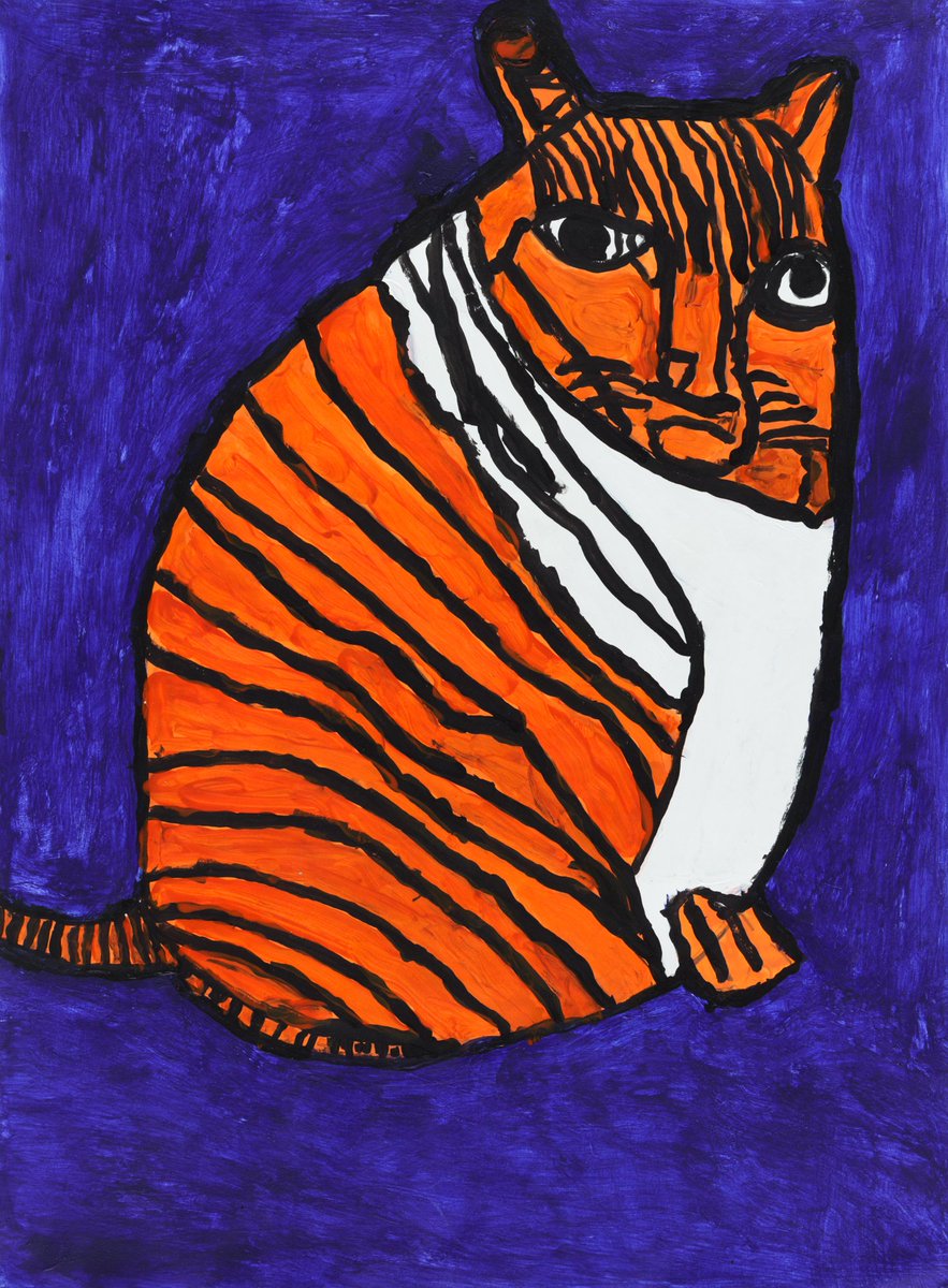 creativityxplrd's tweet photo. This #Caturday is #RespectYourCatDay! Luckily our feline friends usually demand it, so today should be no different. This furball by #ThomasPringle seems to be celebrating as well.
#catsofinstagram #catart #respectyourcat #cat #cats #art #kitten #pet #pets #catoftheday https://t.co/f2W67AEG8p
