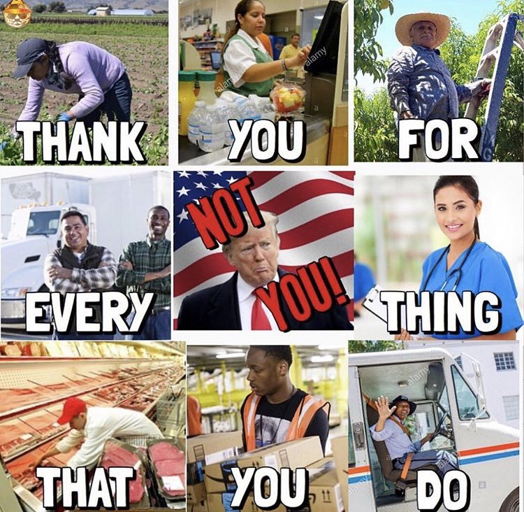 #respect front line workers.💜

They are sacrificing time with family at their own risk. #Veterans salute you.