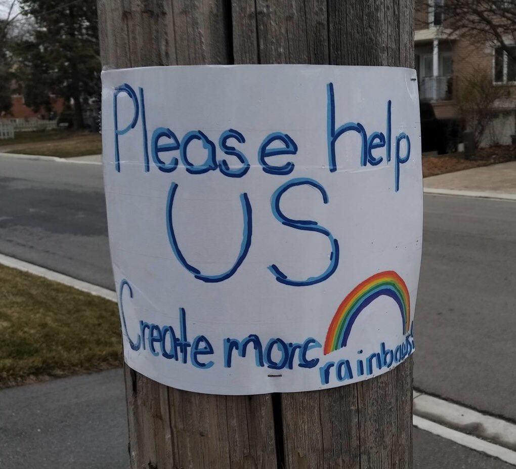 kkfielding's tweet photo. Thank you to the person on my street spreading positivity!👏😊 https://t.co/H1enoWmZPk