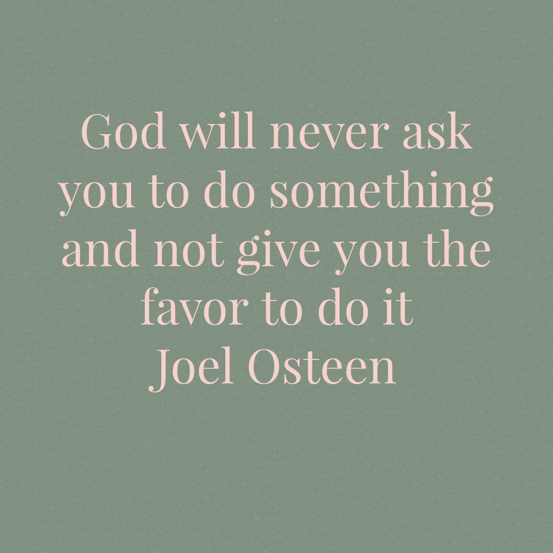SpiritUBootcamp's tweet photo. The power of God’s #favor can catapult you into new territory and into your #destiny quicker than any education ever will #joelosteen #thepoweroffavor #myspiritualbootcamp #anthonychisom #inspiration #quotes https://t.co/kM2EfJllPG