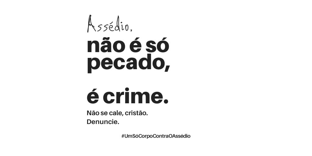 brunasantini's tweet image. A arrogância de acharem que nunca serão depostos me enoja. A conveniência ao dizerem que é “só mais um pecado que deveria ser perdoado” me espanta. E eu sei que acima de tudo e de todos, Deus é o próprio Vingador. Sejamos corajosos. 
#UmSóCorpoContraOAssédio