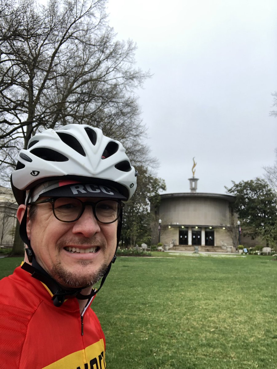 RevOskvig's tweet photo. Got out for a quick ride to work (without going in) and back @AmericanU #RCCDC #RaphaDC https://t.co/kZaKrsvyX9