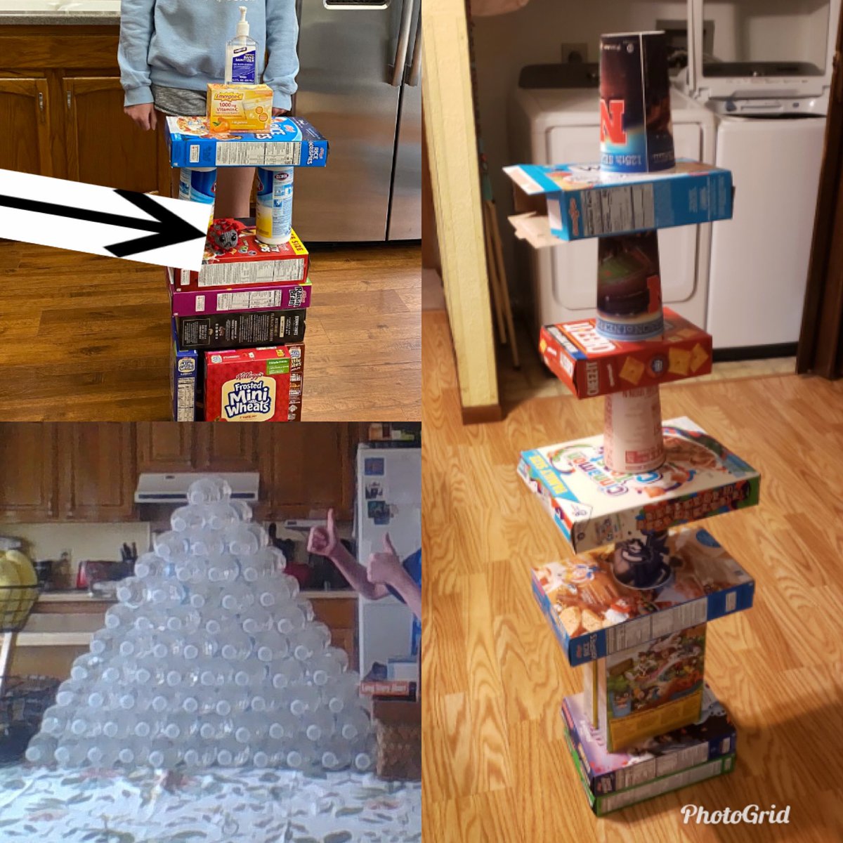 SchrammLovesArt's tweet photo. Check out what my 8th grade Pottery students were up to this week! Making structurally sound found object sculptures! #nmsstangs #arted #remoteart https://t.co/iuHp72iobH