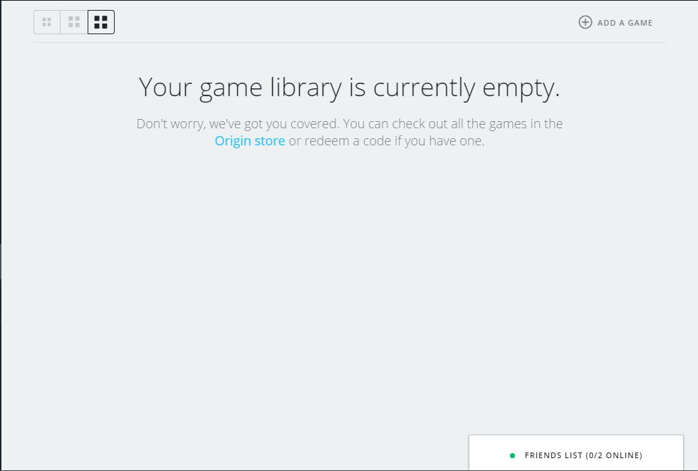 tiadreg's tweet photo. @EAHelp i use to have 20 games in here, now it's a wasteland ;-; https://t.co/jsWB2ZtTqw