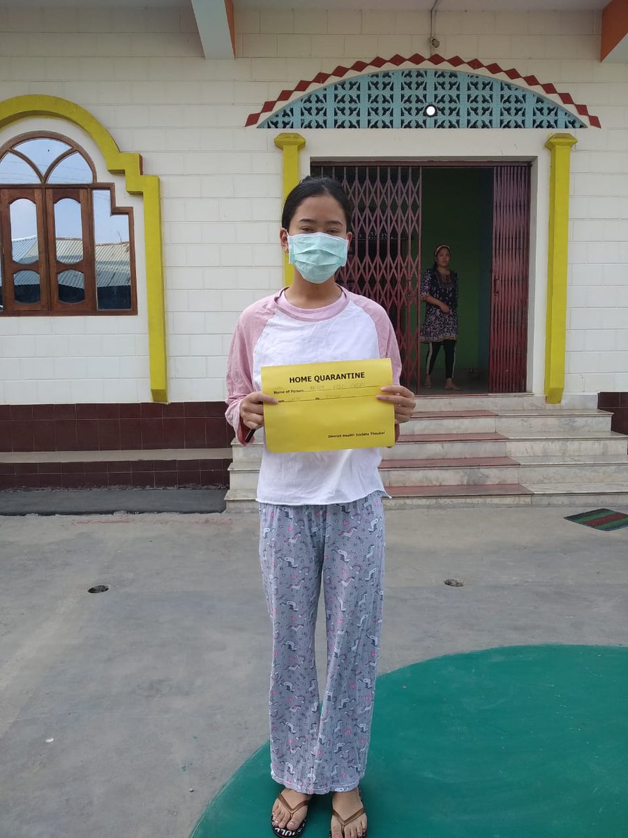 ManipurNhm's tweet photo. @health_manipur
NEWS in Picture
1. Shri T. Ranjit Singh, IAS, Commissioner, Nodal Officer Thoubal for COVID 19 Reviewed the activities taken up 
2. Home Quarantine persons are under surveillance 
3. Routine follow  up by DSO and Epidemiologist 
4. Control Room https://t.co/S7aLf4Pa29