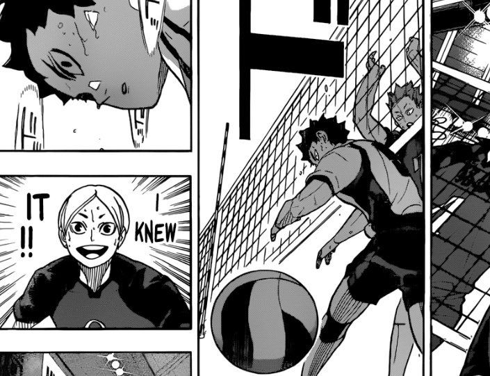 in this match we see bokuto too calm and normal and the one who in the end loses his mind is akaashi, things wasn't going okay for bokuto or fukurodani but bokuto never showed, not even the slightest sign, that the emo mode was gonna show up