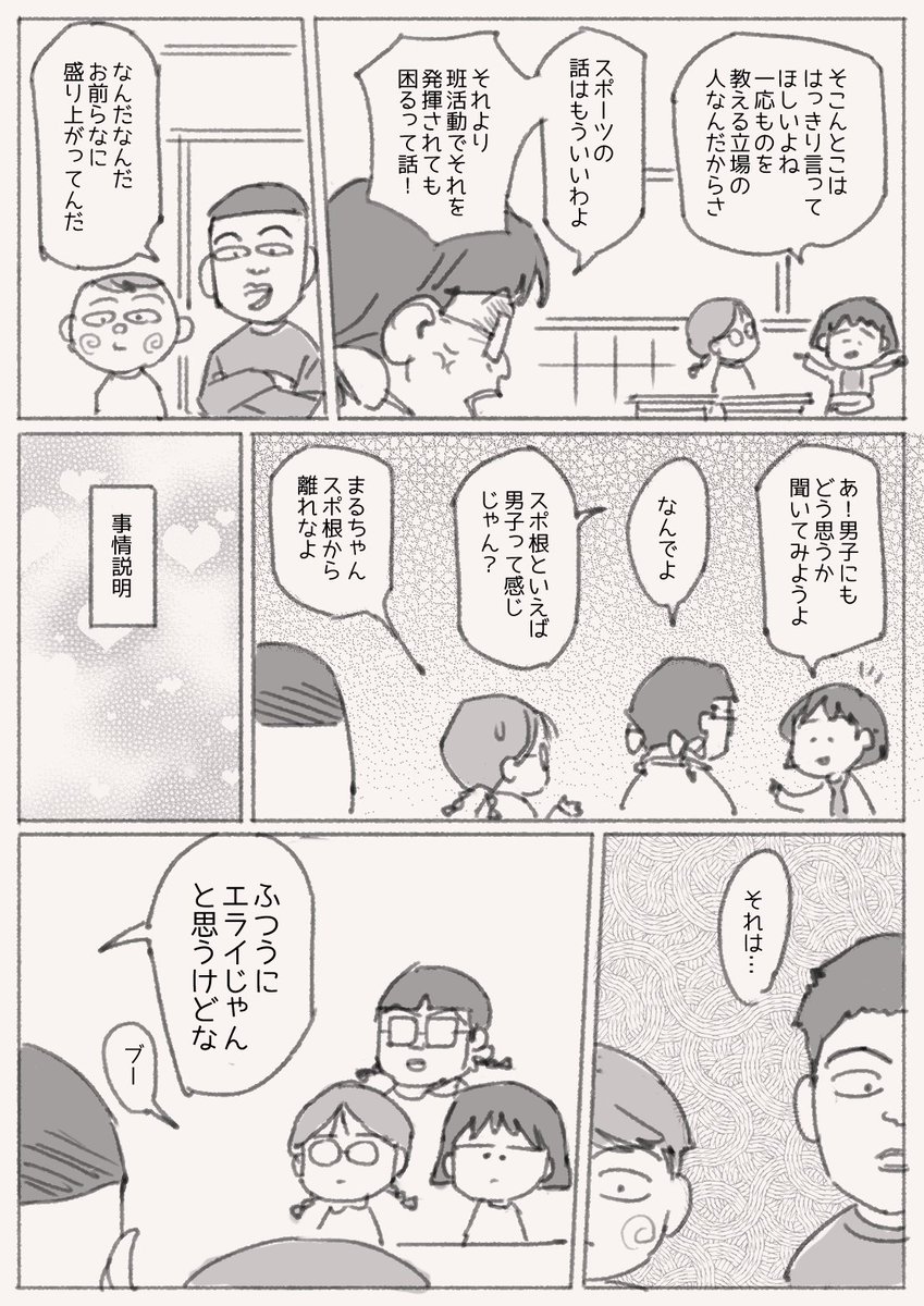 謎行動の考察② 完。(全員4,5年生の設定だった) 