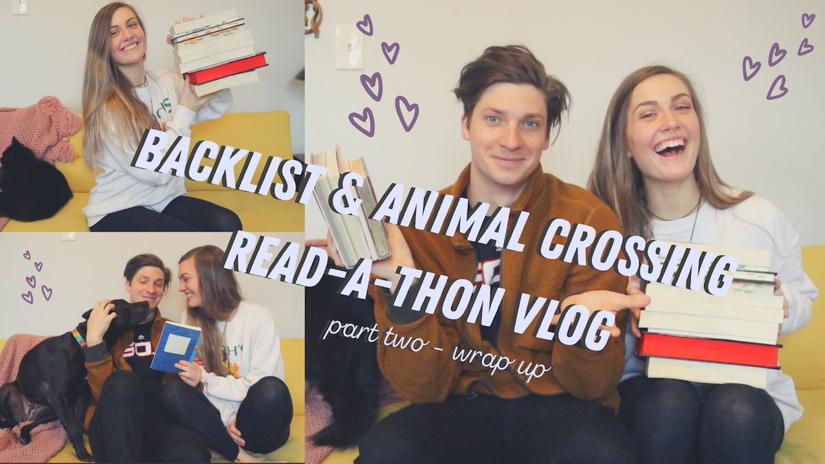 sydbookworrom_'s tweet photo. @backlistreads and @acrossingread readathon vlog pt 2 is now live 🥰 
https://t.co/kPlxQuUG8Y https://t.co/vTFpE5sO1K