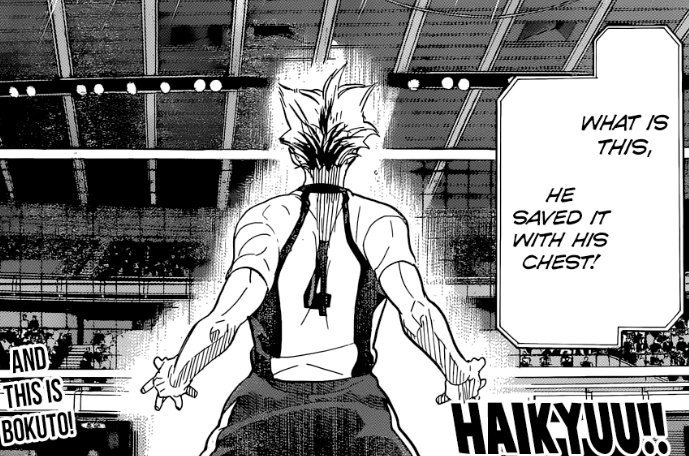 bokuto was too observant of everything and when he saw akaashi have a hard time, his own brain decided that he needed to do something about it, he somehow realized that his role was not being the one being helped by his team but be the ace his team needed to rely on