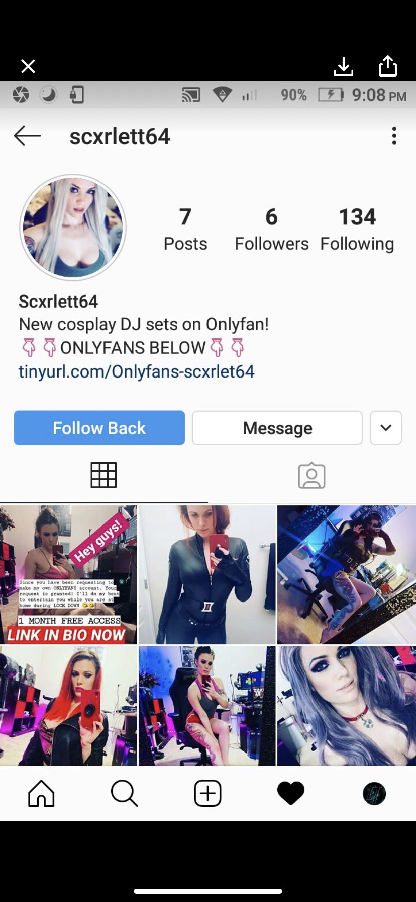 Fake only fans link