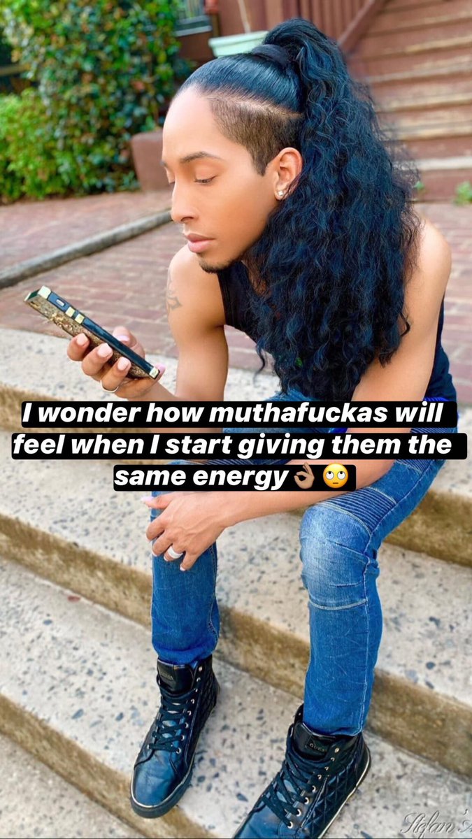 StefanAOfficial's tweet photo. #StefanAlexander #grindfocused #progress #Growth #Motivation #Thatprettyboy #Lhdc #MixedBreed #RoyalMixedBreed #Blatino #fashion #hair #shirt #model #photography #menwithstyle #MbJ #makeup #Atl #gay #longhairdontcare #menwithlonghair #Bey #vegeta #Pocahontas #viral #explore https://t.co/7cFkYsDnEO