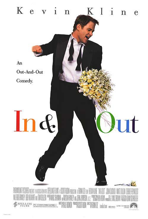 I watched this Frank Oz coming out comedy from 1997 on a whim. Despite some unavoidably outdated humor I had a lot of fun with IN & OUT thanks to a great cast and warm heart in its central relationships.