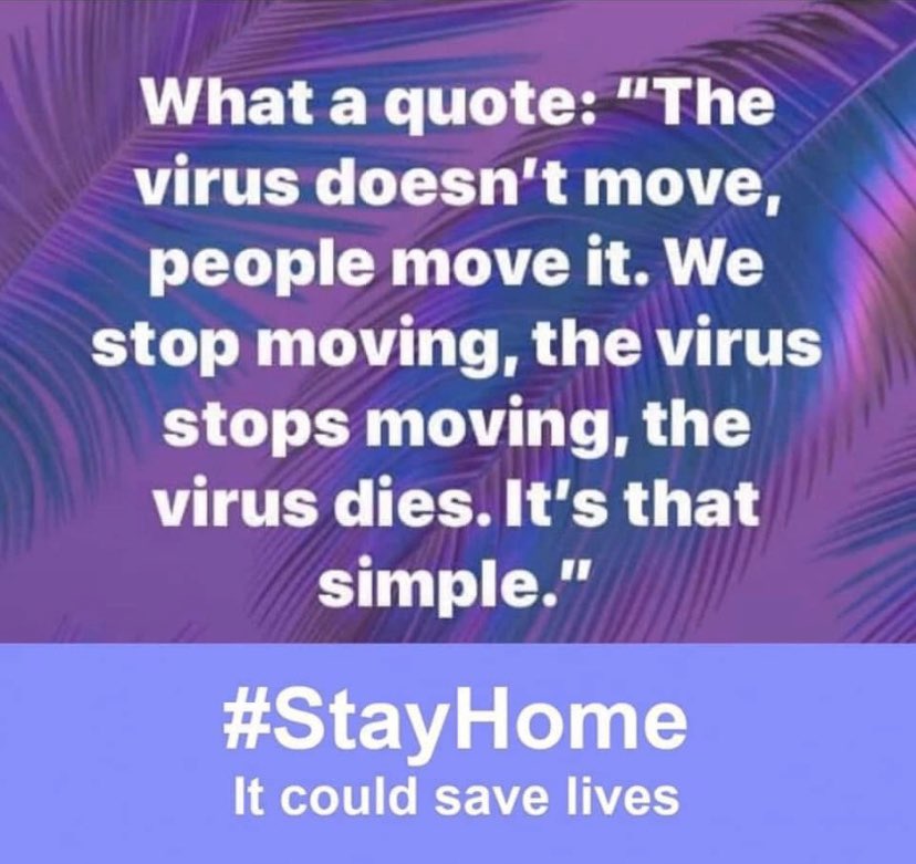 TanyaCurry1's tweet photo. π€
#stopmoving #stayhome #staysafe #stayhappy #stayblessed #stayhealthy #inthistogether #flattenthecurve https://t.co/Z7x03vPrrr