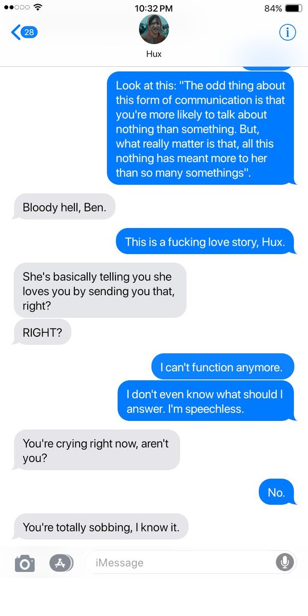  𝟭𝟭𝟰.ben's reaction to the file kira (rey) sent kylo (him).