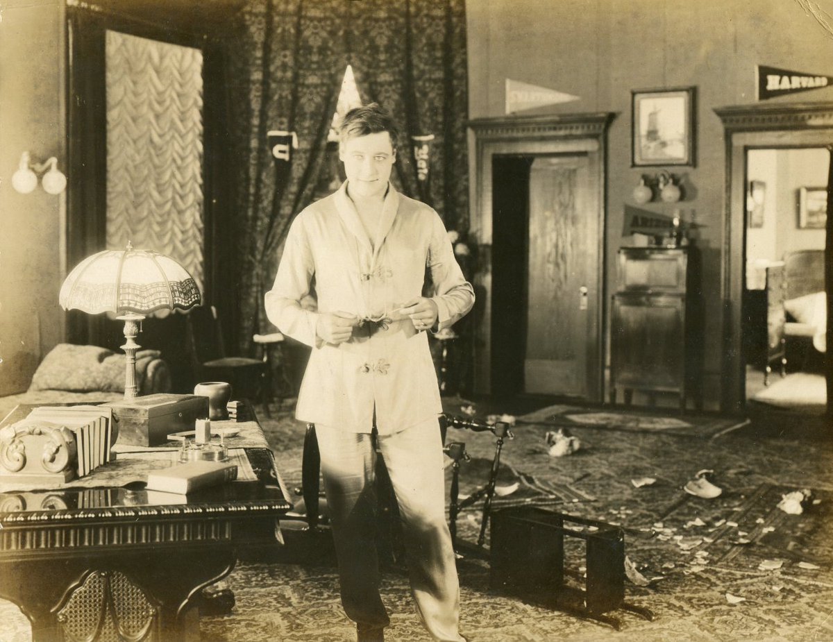 #HaroldLockwood in The Haunted Pajamas, 1917 #Hollywood #hunk #comedy #silentfilm #silentmovies