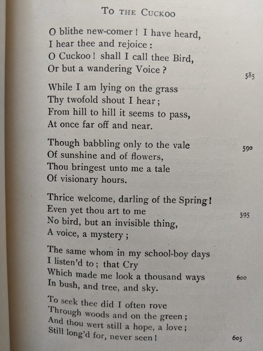 I first read William Wordsworth's 'To the Cuckoo' in 4th grade. After the chill and cold goes away saying Shiva Shiva post-Shivaratri, the Cuckoo, the mango, blossoming flowers and school holidays heralded the arrival of Spring.This poem reminds me of my schoolboy days again.