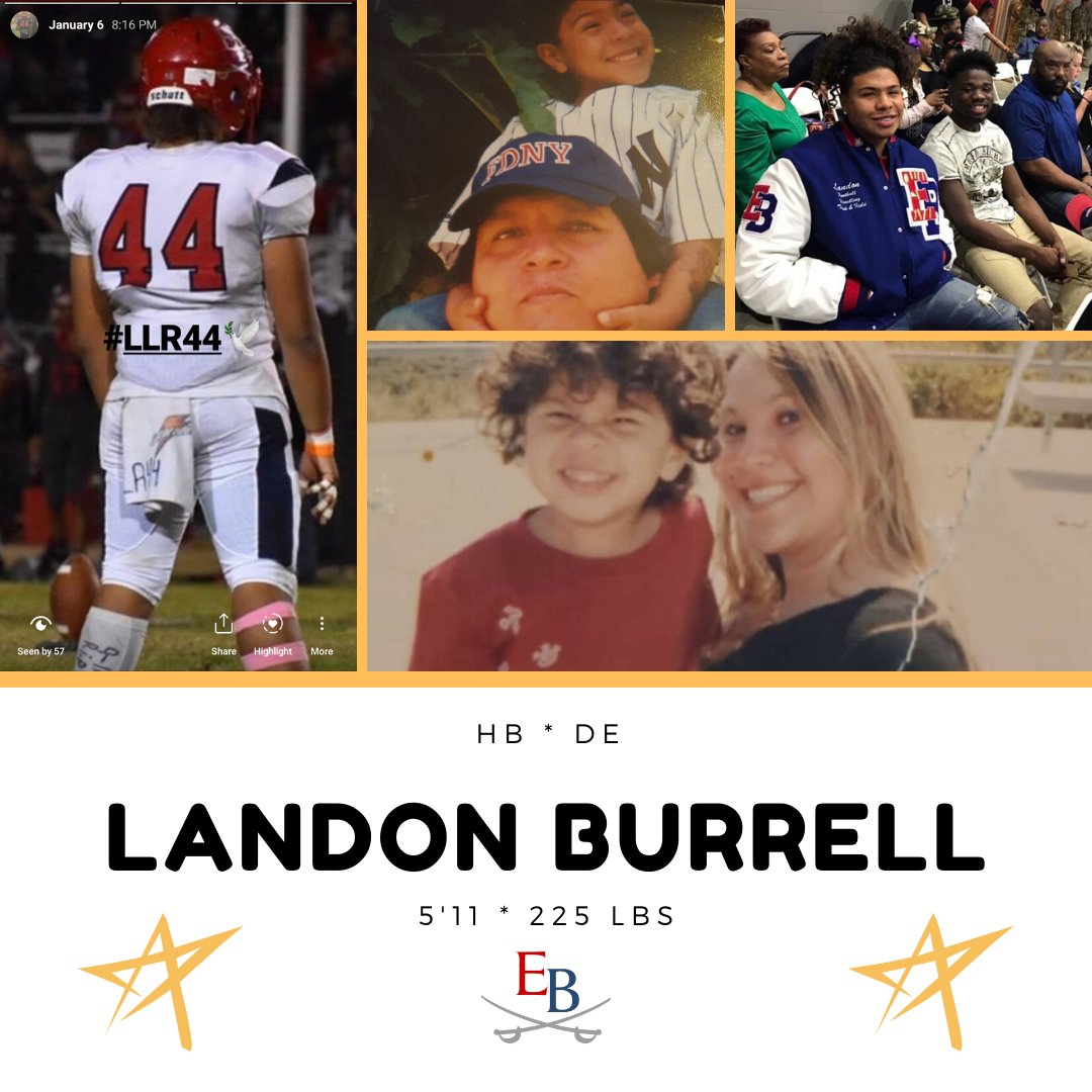 AllStar_Bowl's tweet photo. Dealing with this loss of his grandfather, seen in the photo below, was the hardest thing to go through in high school. But for @44vvs from @EastHighBlades, football helped him to stay focused-resulting in a Second Team All-Area mention in his position. #BlackSquad #ASB2K20 https://t.co/qMiHz7tqtc